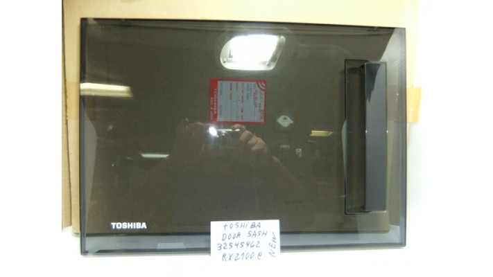Toshiba 32545462 microwave door sash.